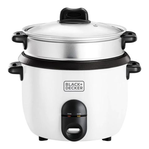 Black & Decker Automatic Rice Cooker, 1800ml Capacity, 700W, RC1860