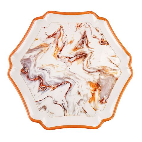 Patex Studios Hexagonal Serving Tray, Large, 1-Pack, HT-216