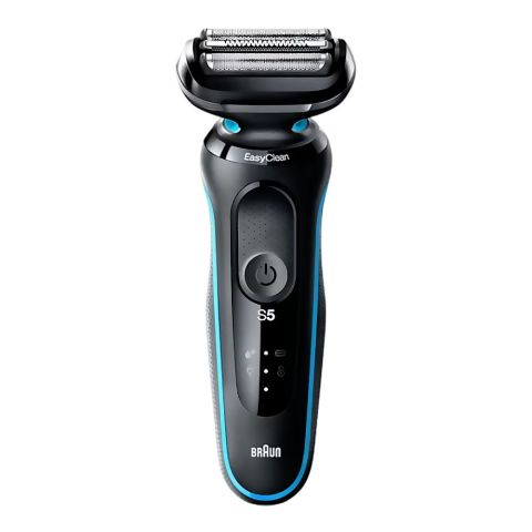 Braun Series 5 Wet & Dry Men Shaver, Black & Blue, 51-M1000S