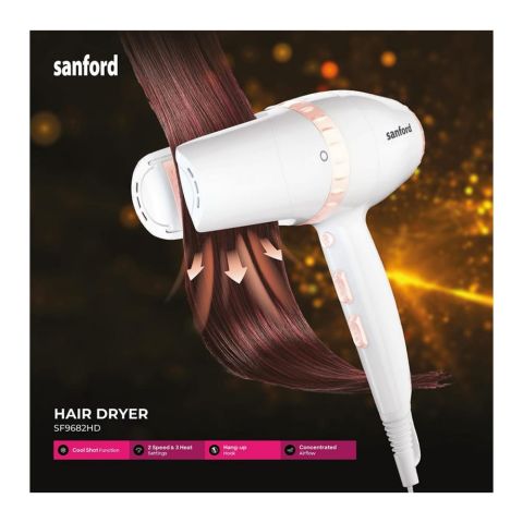 Sanford Style 2inOne Hair Dryer, 2000W, SF-9682HD