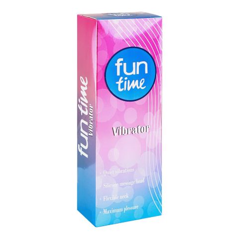 Fun Time Rechargeable Vibrator Sex Toy, Waterproof, 28 Patterns, For Adults
