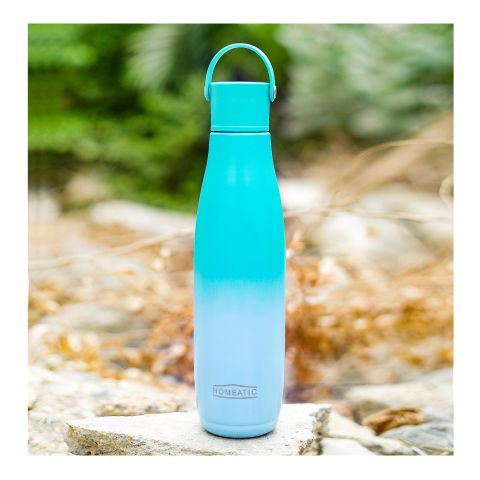 Homeatic Stainless Steel Water Bottle, 700ml, Blue, HKA-057