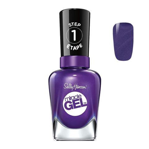 Sally Hansen Miracle Gel Nail Polish, 14.7ml, 579 Purplexed