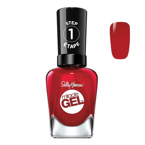Sally Hansen Miracle Gel Nail Polish, 14.7ml, 680 Rhapsody Red