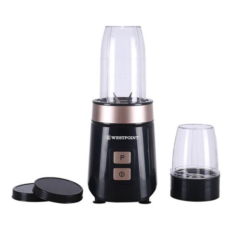 West Point Deluxe Dry & Wet Grinder, 300ml Dry & 500ml Wet Grinding Cup, 400W, WF-9228