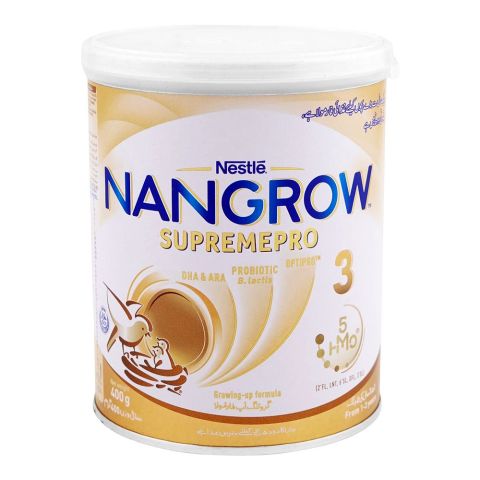 Nestle Nan Grow-3 Supremepro Optipro Milk Powder, 400g Tin