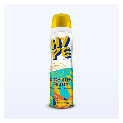 Hype Berry Berry Fruity Body Spray, For Women, 150ml