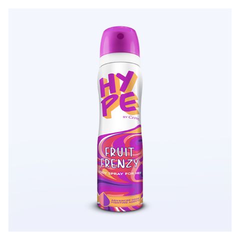 Hype Fruit Frenzy Body Spray, For Women, 150ml