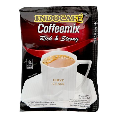 Indocafe Coffeemix Rich & Strong Coffee, 27g Sachet