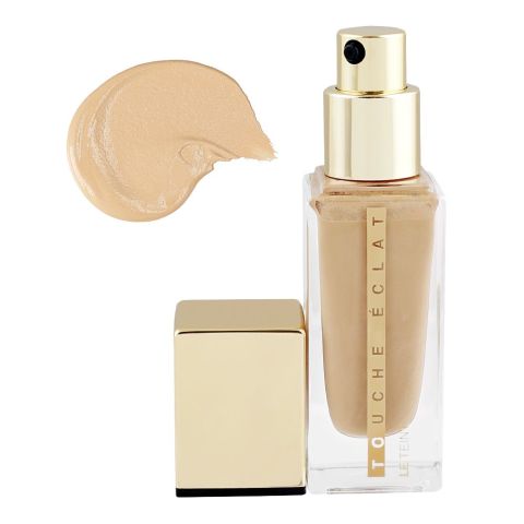 Yves Saint Laurent Touche E'Clat Le Teint Long Wear Glow, Medium Coverage Foundation, B 60 Amber