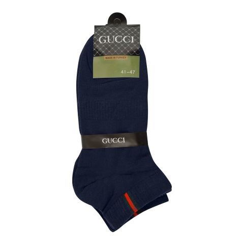 Gucci Ankle Sock, Light Grey