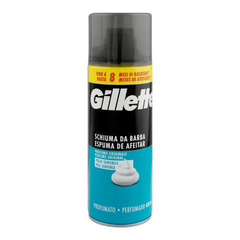 Gillette Series Sensitive Skin Perfume Shaving Foam, 400ml