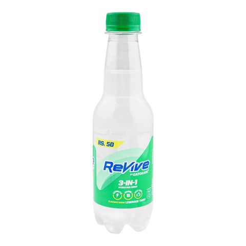 Gatorade Revive 3-IN-1 Lemonade Hydration Drink, 300ml Pet