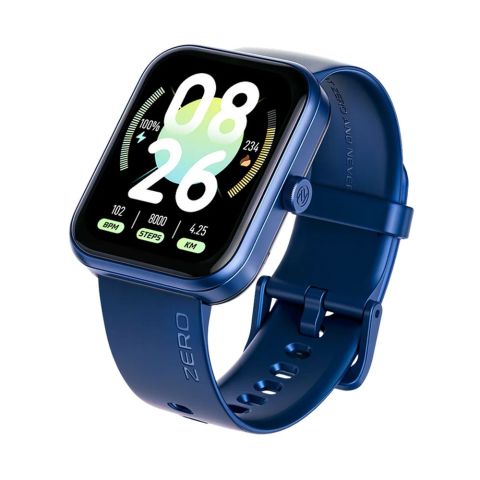 Zero Edge TFT HD Display BT Calling Smart Watch, Midnight Blue