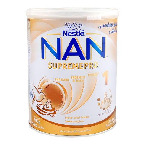 Nestle NAN-1 Supremepro Optipro, 0 To 6 Months Tin, 900g