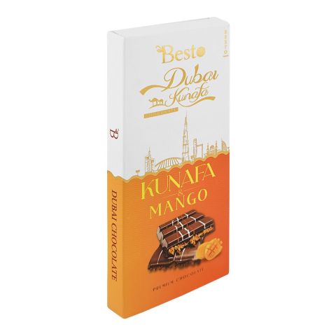 Besto Dubai Kunafa & Mango Chocolate, 100g
