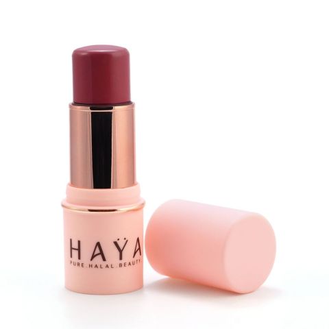 Haya Beauty Multi-Use Waterproof Blush Stick, 06 Ember, 6.3g