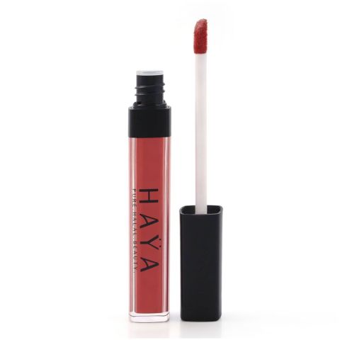 Haya Beauty Matte Liquid Waterproof Lipstick, 11 Ruby, 5g