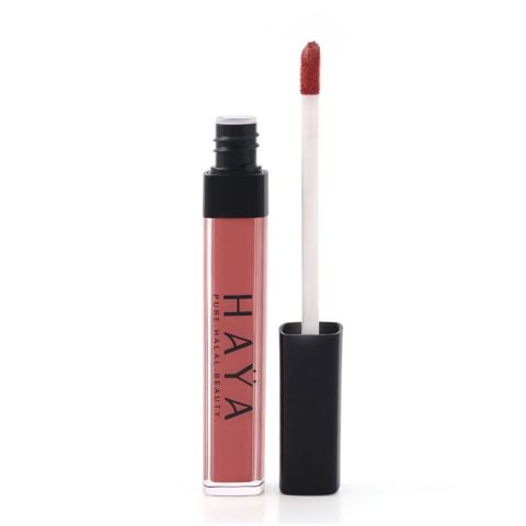 Haya Beauty Matte Liquid Waterproof Lipstick, 12 Brick Red, 5g