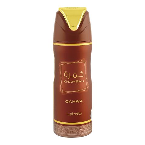 Lattafa Khamrah Qahwa Body Spray For Men & Women, 200ml