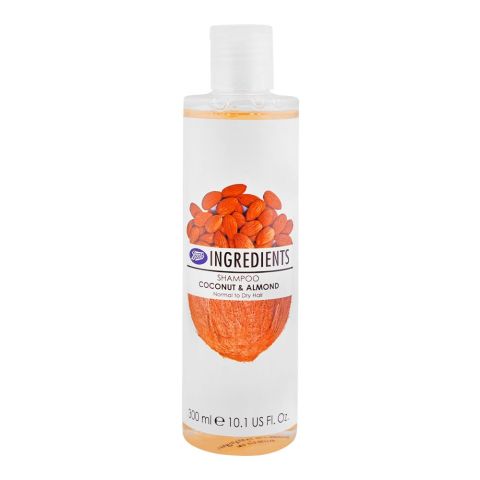 Boots Ingredients Coconut & Almond Shampoo, 300ml