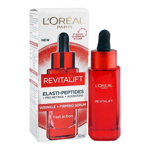 L'Oreal Paris Revitalift Elasti-Peptides + Pro-Retinol + Adenosine Wrinkle + Firming Serum, 30ml