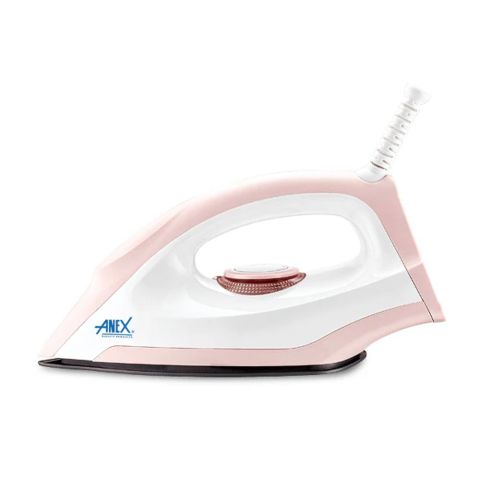 Anex Smart Dry Iron, 1100-1300W, Light Green & White, AG-2074