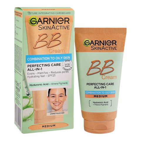 Garnier Skin Active Classic Hyaluronic Aloe All-In-1 BB Cream Light, 50ml