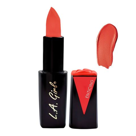 L.A. Girl Lip Attraction Lipstick, GLC585 Enticing, 3.2g
