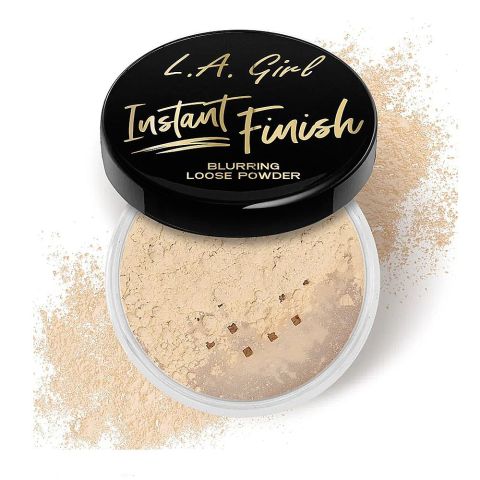 L.A. Girl Instant Finish Blurring Loose Powder, GLP730 Light, 6g