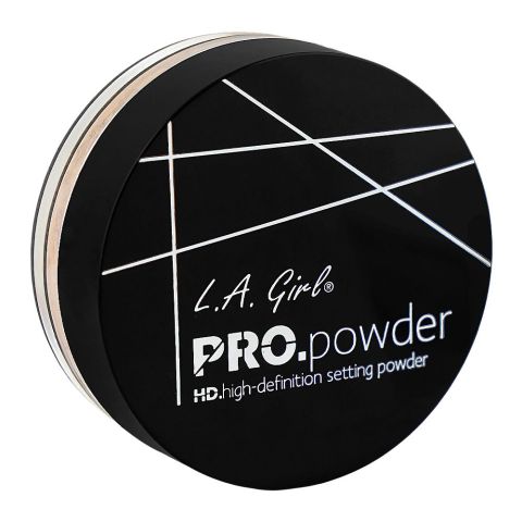 L.A. Girl Pro HD High Definition Setting Powder, Banana Yellow, GPP920, 5g