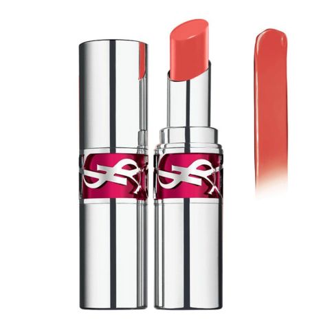 Yves Saint Laurent Love Shine Candy Glaze Glossy Shine Lip Gloss Stick, 12 Coral Exitement, 3.2g