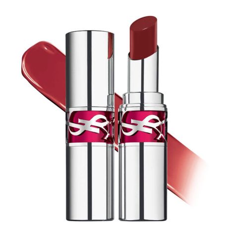 Yves Saint Laurent Love Shine Candy Glaze Glossy Shine Lip Gloss Stick, 6 Burgundy Temptation, 3.2g