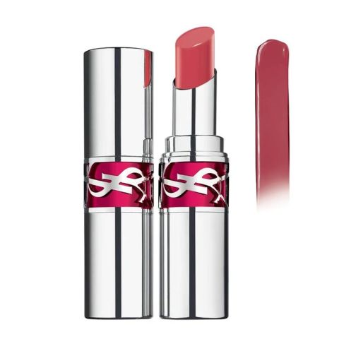 Yves Saint Laurent Love Shine Candy Glaze Glossy Shine Lip Gloss Stick, 5 Pink Satisfaction, 3.2g