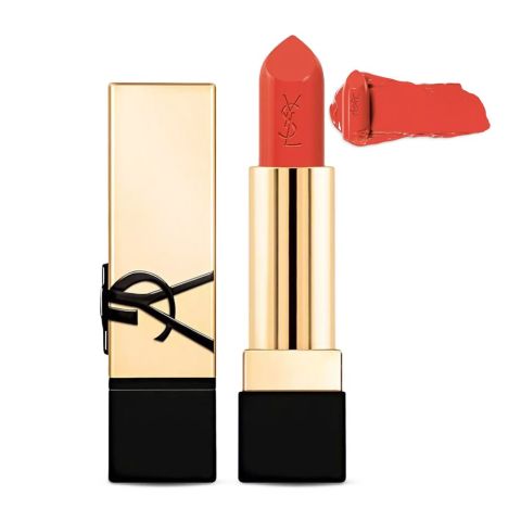 Yves Saint Laurent Rouge Pur Couture Satin Color Lipstick, OM Orange Muse, 3.8g