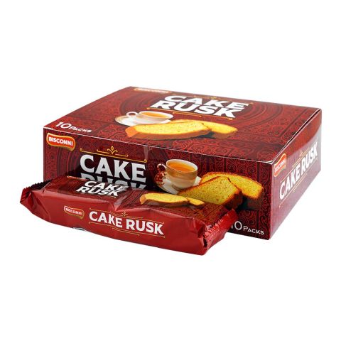 Bisconni Cake Rusk, 40g, 10-Pack