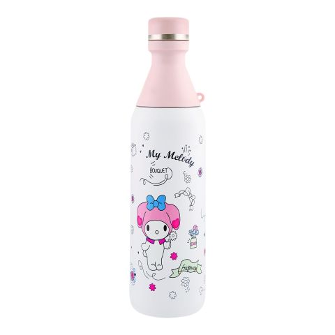Water Bottle, White, 1802, 500ml