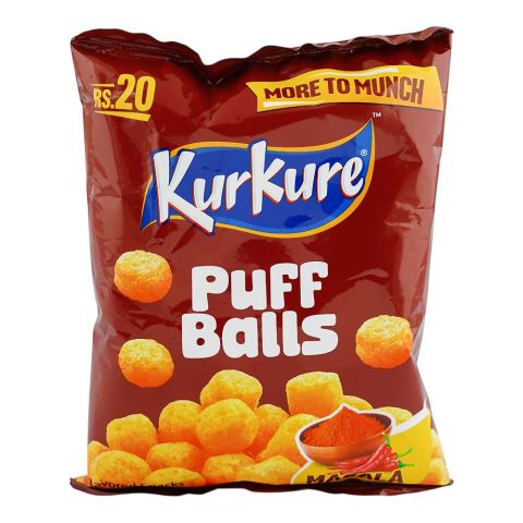 Kurkure Masala Puff Balls, 11g