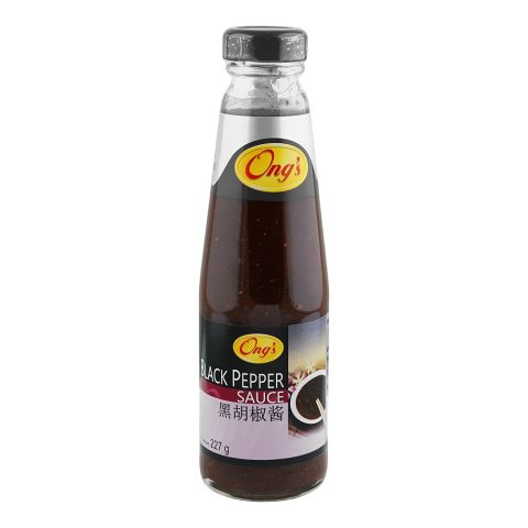 Ong's Black Pepper Sauce, 227g