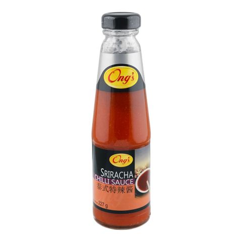Ong's Sriracha Chilli Sauce, 227g