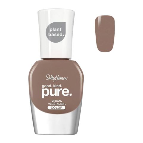 Sally Hansen Good. Kind. Pure Vegan Nail Polish, 160 Raw Cocoa 