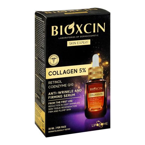 Bioxcin Collagen 5% Anti-Wrinkle & Firming Serum, For All Types Of Skin, 30ml