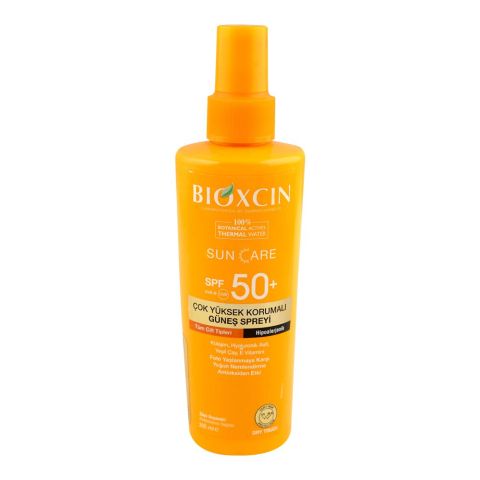 Bioxcin Sun Care SPF 50+ UVB + UVA Sunscreen Spray, 200ml