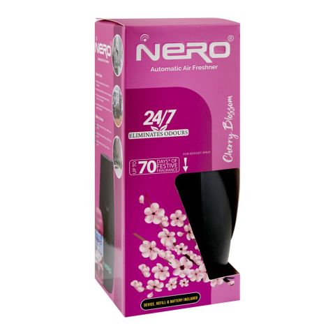 Nero Automatic Air Freshener Machine, Cherry Blossom, With Device, Refill & Battery