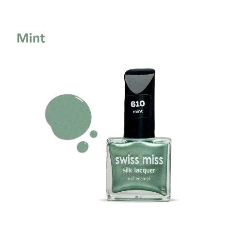 Swiss Miss Silk Lacquer Nail Enamel, 610 Mint