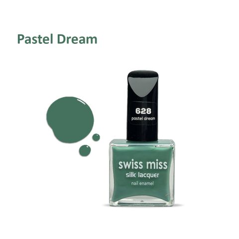 Swiss Miss Silk Lacquer Nail Enamel, 628 Pastel Dream