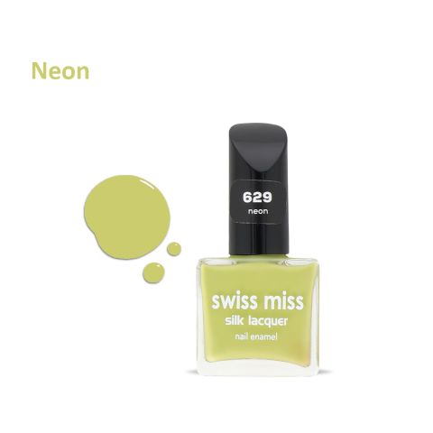 Swiss Miss Silk Lacquer Nail Enamel, 629 Neon