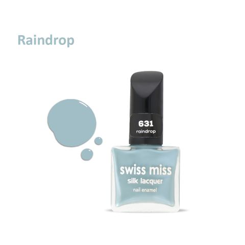 Swiss Miss Silk Lacquer Nail Enamel, 631 Raindrop