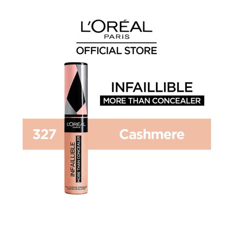 L'Oreal Paris Infaillible More Than Concealer, 327, Cashmere