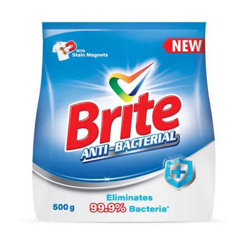 Brite Anti-Bacterial Detergent Powder 500g